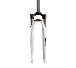 Suntour NCX D-P-RL LITE 28" trekking teleszkóp, 1-1/8" A-Head, 63mm, kormányról vezérelhető lockout, tárcsa/V-fék, könnyített, fehér