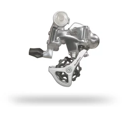 Váltó hátsó Sunrace R90 RDR91 11-27 polír rövid kocsis 9-es