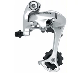 Shimano 105 hátsó váltó RD5501 hosszú kocsis (tripla hajtóművekhez is) ezüst 9-es