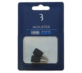 BBB BCB-93 Adjuster bowdenfeszítő, fekete (pl.hátsó váltóhoz), menet átmérő 5mm, párban kapható