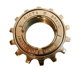 Racsni 1fokozatú 15 fogú Dicta króm (39mm-es menettel!) 1/2x3/32"