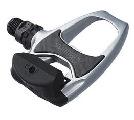 Shimano PD-R540 SPD-SL rendszerű országúti patentpedál (szérián kívüli 105-ös szintű), ezüst