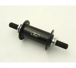 Novatec A075SBT BMX első agy 48lyukas, iparicsapágyas, 14mm-es tengely, fekete