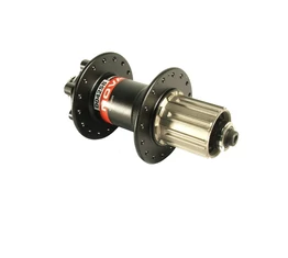 Novatec D042SB-SS hátsó agy, tárcasfékes, 4db iparicsapágy, 32lyukas, 8-9fok, fekete