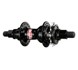 Novatec Rebel BMX hátsó agy, 14mm-es tengely driveres 48lyukas fekete