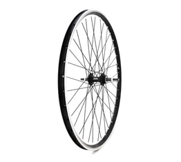 MTB hátsókerék MT240 felni + Joytech agy kazettás, 7 fokozathoz, fekete