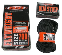 Maxxis Fly Weight országúti tömlő, belső gumi 622-18/25 53g 36mm-es szelep