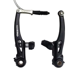 Tektro V-fék alu 110mm magas, szálrugós, fekete