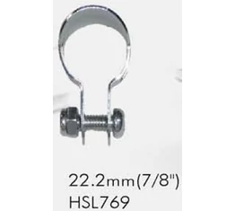 Fékalkatrész Sturmey dobfékkar rögzítő bilincs 22,2