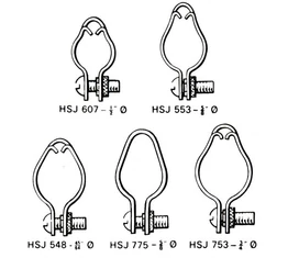 Fékalkatrész Sturmey bowdenház ütköző bilincs 17,5mm HSJ548