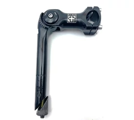 Kormányszár BikePositive 22,2mm, állítható (0-60° között), fekete, hossza 140mm, előrenyúlása 100mm,