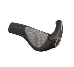 Ergon GP2-S ergonomikus markolat, bilincses, kis szarvval, fekete/szürke