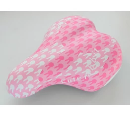 Nyereg gyerek DDK FM-1216 rózsaszín/fehér 180x145mm