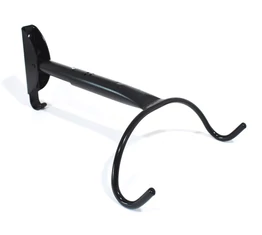 Ridepositive Wallmount kerékpártartó falra, felhajtható, akasztóval, gumibevonattal