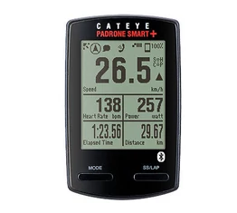 Cateye Padrone Smart kilométeróra CC-SC100B sebesség, pedálcsapás és pulzus érzékelőkkel