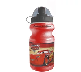 Disney Verdák kulacs piros/fekete + tartó!!! 350ml