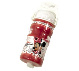 Disney Minnie egér kulacs piros/fehér + tartó!!! 350ml