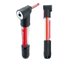 Topeak MiniRocket iGlow mini pumpa presta szelephez, beépített világítással, 11bar teljesítmény