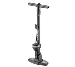 Kerékpár műhelypumpa Beto 11.0, nyomásmérős, 11bar teljesítménnyel, fekete