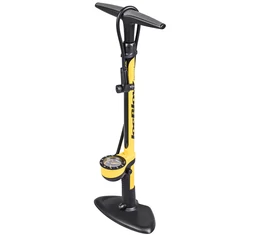 Pumpa műhely Topeak JoeBlow SportIII 11bar, nyomásmérős, sárga, univerzális fej