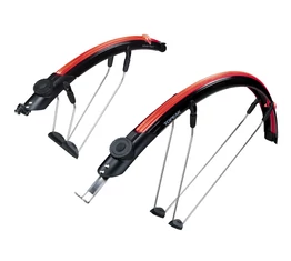 Sárvédő országúti/fittness Topeak Defender iGlow X szett 700x25c integrált világítással