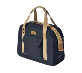 Basil Portland Businessbag táska csomagtartóra 19L kapacitás, fényvisszaverős, sötétkék