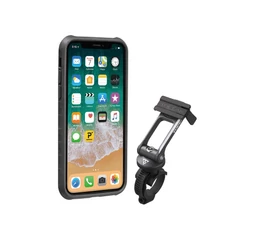 Topeak Ride Case mobiltelefontartó, iPhone X, kinyitható tartóval