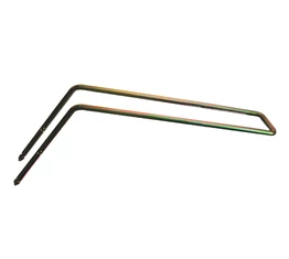 Gyerekülés alkatrész OkBaby tartókar első lejtésű vázakhoz 410x220mm-125°