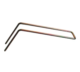 Gyerekülés alkatrész OkBaby tartókar hátsó lejtésű vázakhoz, 410x220mm-115°