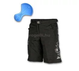 Rogelli MELFI női szabadidős MTB nadrág, kivehető betéttel, fekete S