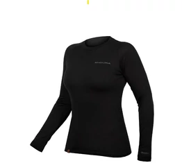 Kerékpáros aláöltözet Endura Baabaa  Baselayer légáteresztő anyag fekete S-es