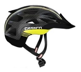 Casco Activ 2 kerékpáros bukósisak fekete/neon carbon minta S (52-56cm fejkerület)