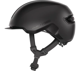 Abus HUD-Y felnőtt városi bukósisak In-Mold, mágneses hátsó lámpa, velvet black L (57-61cm)
