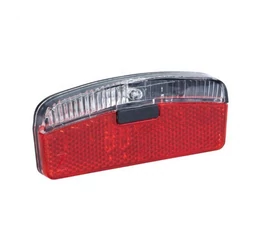 Lámpa dinamós hátsó Büchel Route 1LED folyamatos fény 80mm furattávhoz