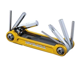 Szerszámkészlet Topeak Mini 9 PRO 9 funkciós, tartozék tokkal, arany színben