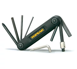 Szerszámkészlet Topeak X-Tool 10funkciós, fekete, 115g, imbuszok+torx+csavarhúzók