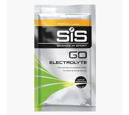 SIS GO elektrolit italpor, GO Electrolyte 40g. (1 adag) trópusi gyümölcs íz