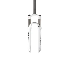 Suntour XCR LO-R 29" MTB teleszkóp, 1-1/8" A-Head, 100mm, hidraulikus lockout, tárcsafék, visszaút csillapítás, fehér