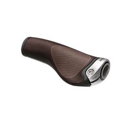 Ergon GP1-L BioLeder ergonomikus markolat, bilincses, szarv nélkül, bőr, barna