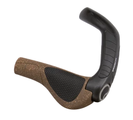 Ergon GP5-S BioKork ergonomikus markolat, bilincses, extra hosszú szarvval, parafa