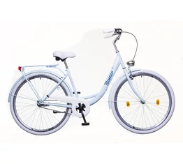 Neuzer Balaton Premium kontrás 26-os city kerékpár babyblue/kék/barna