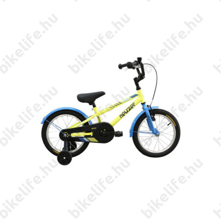 Neuzer 16"-os gyerek kerékpár sárga/fekete-kék