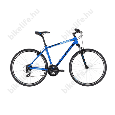 Kellys Cliff 30 Blue cross kerékpár 24 fokozatú EF510/TX800 váltó, V-fék, 17"