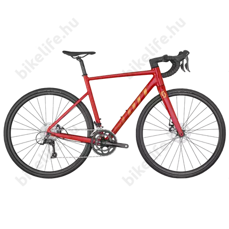 Scott Speedster 30 disc alu országúti kerékpár 18f Shimano Sora váltó carbon villa piros L