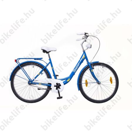 Neuzer Balaton Plus limitált kontrás 26-os city kerékpár kék/fehér