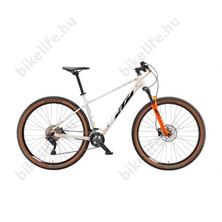KTM Ultra Flite 29"-os MTB kerékpár 20fok. Shimano Deore váltó hidr.tárcsafék metallic white L/48cm