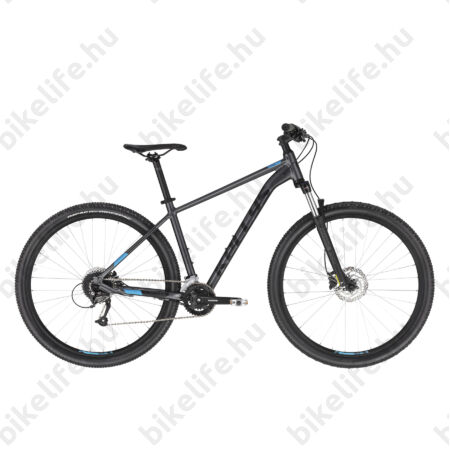 Kellys Spider 70 Black 29"-os MTB kerékpár 2x9 fokozatú Shimano Altus váltó, H. DISC, L