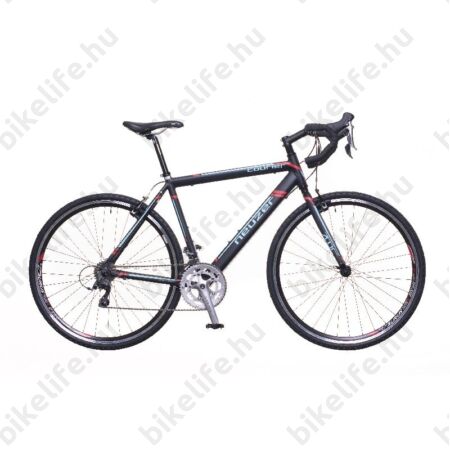 Neuzer Courier CX ciklokrossz kerékpár Claris fekete/kék-piros matt 54cm