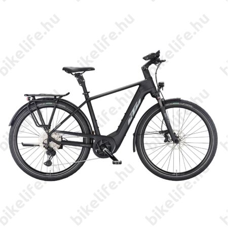 KTM Macina Style 720 elektromos kerékpár Bosch Performance Line CX 11 fokozatú Deore XT váltó matt fekete 51cm