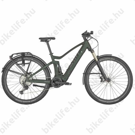 Scott Axis eRide FS 20 elektromos trekking kerékpár Bosch Perf. CX hajtás, 12 fok. Deore XT váltó, 44cm, M